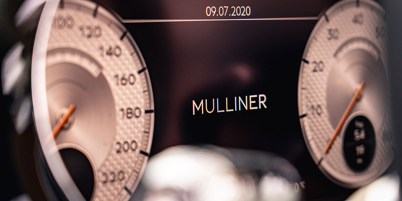 Bentley Baku Bentley Continental GT Mulliner coupe Mulliner dial detail